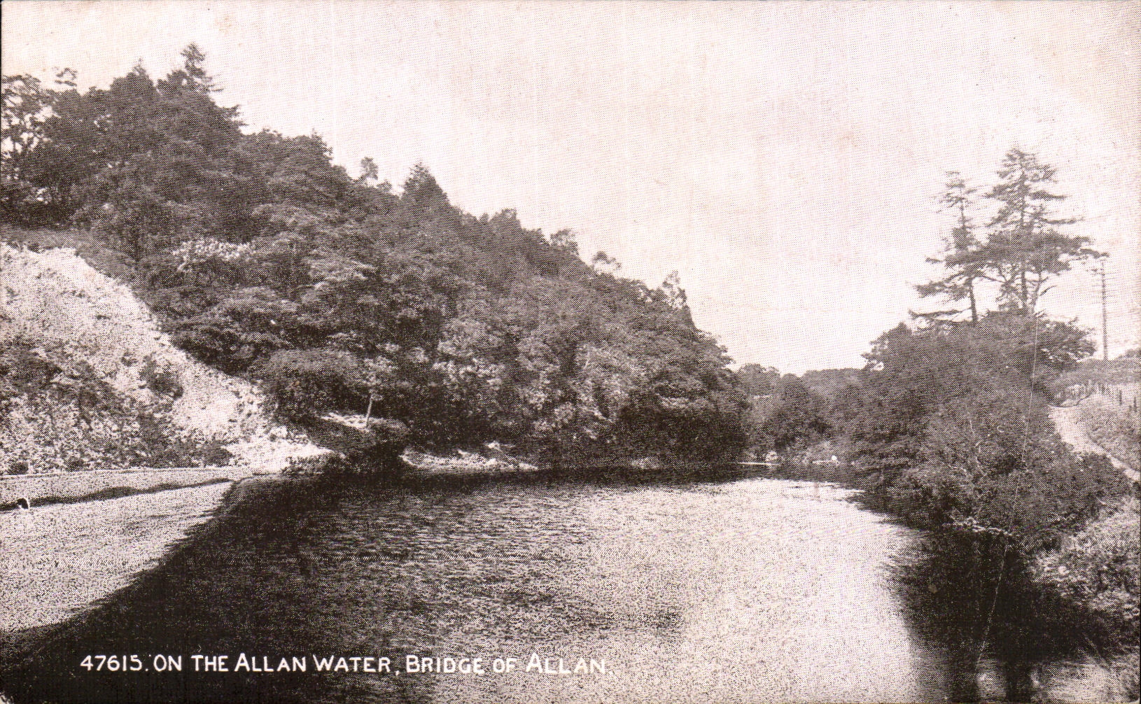 CPA On The Allan Water Bridge Of Allan