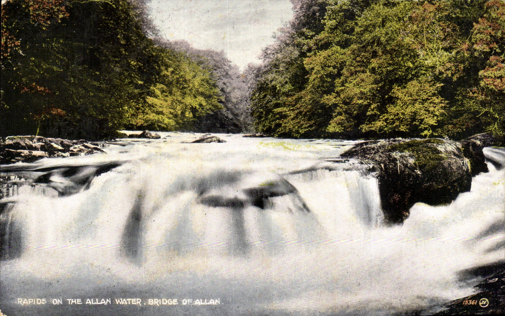 CPA Rapids On The Allan Water Bridge Of Allan