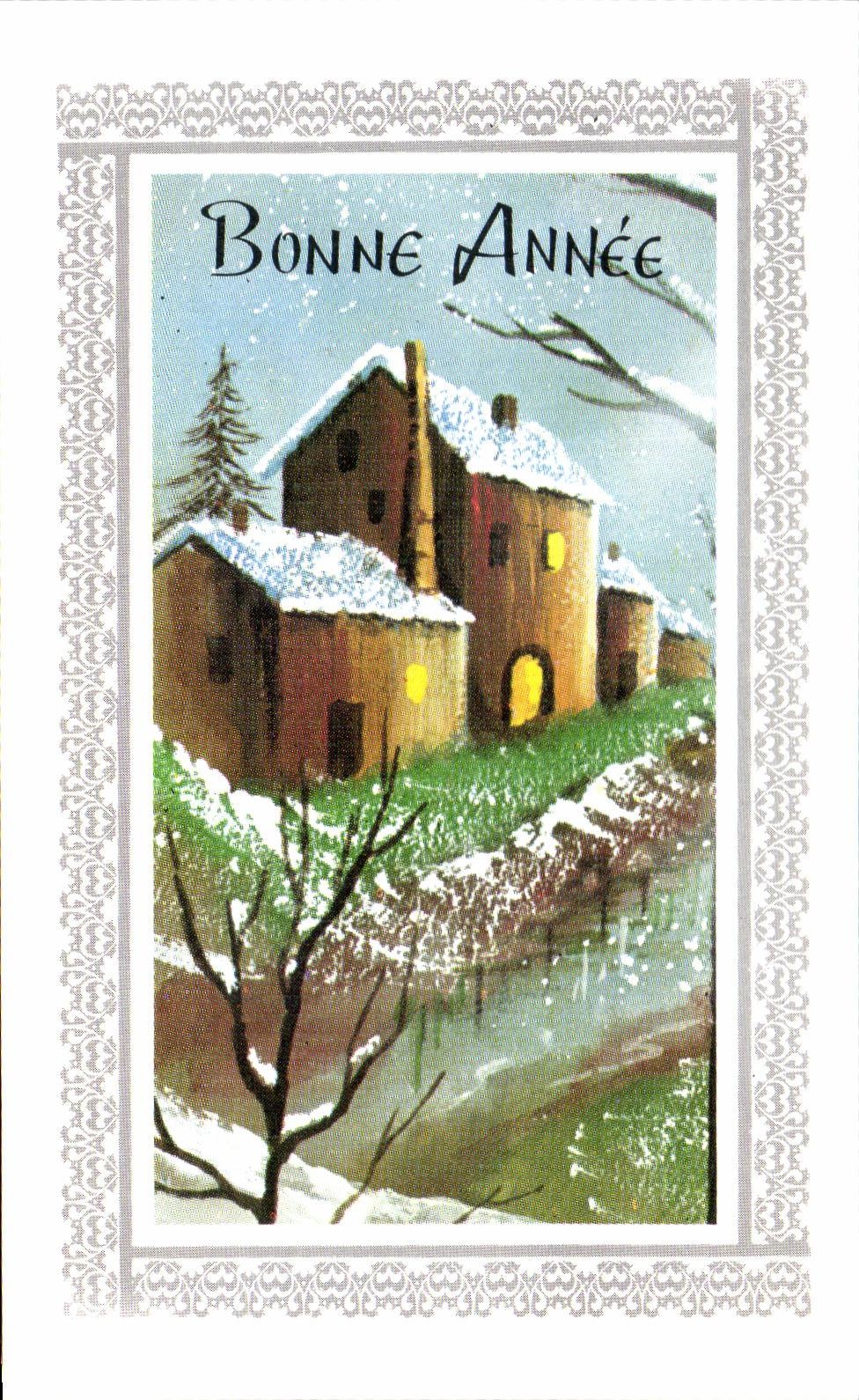 CPSM fantaisie Bonne Annee