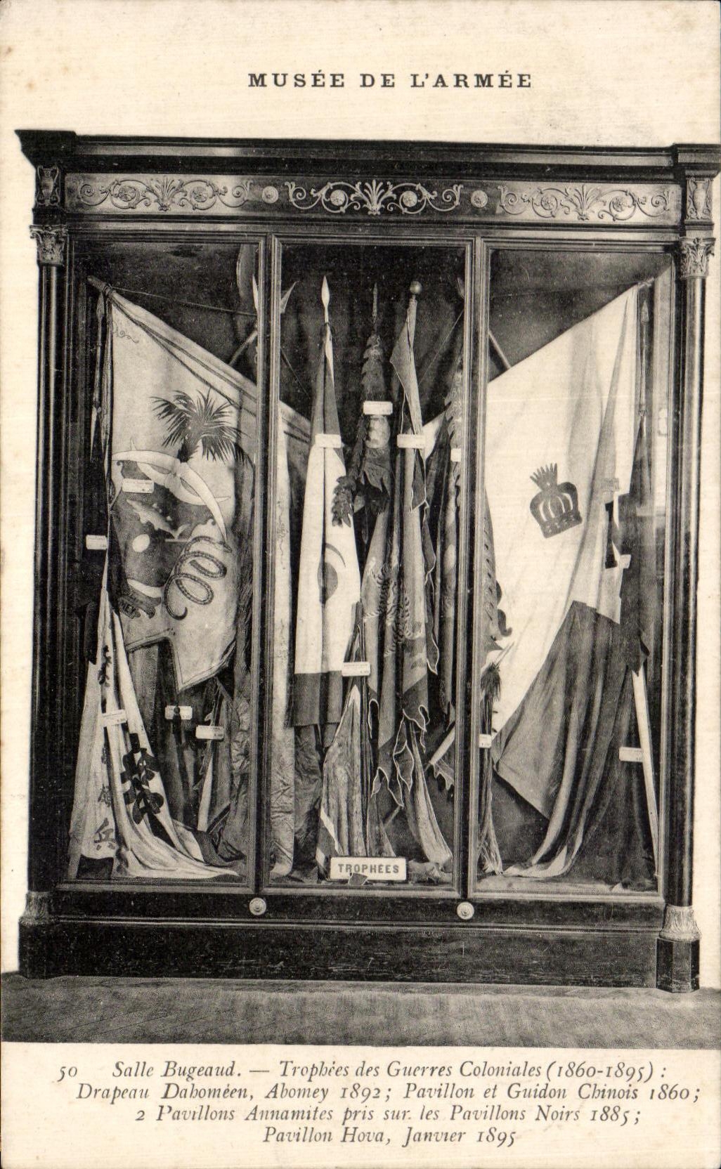CPA Musee de L'Armee Salle Bugeaud Trophees des Guerres Coloniales Militaria 