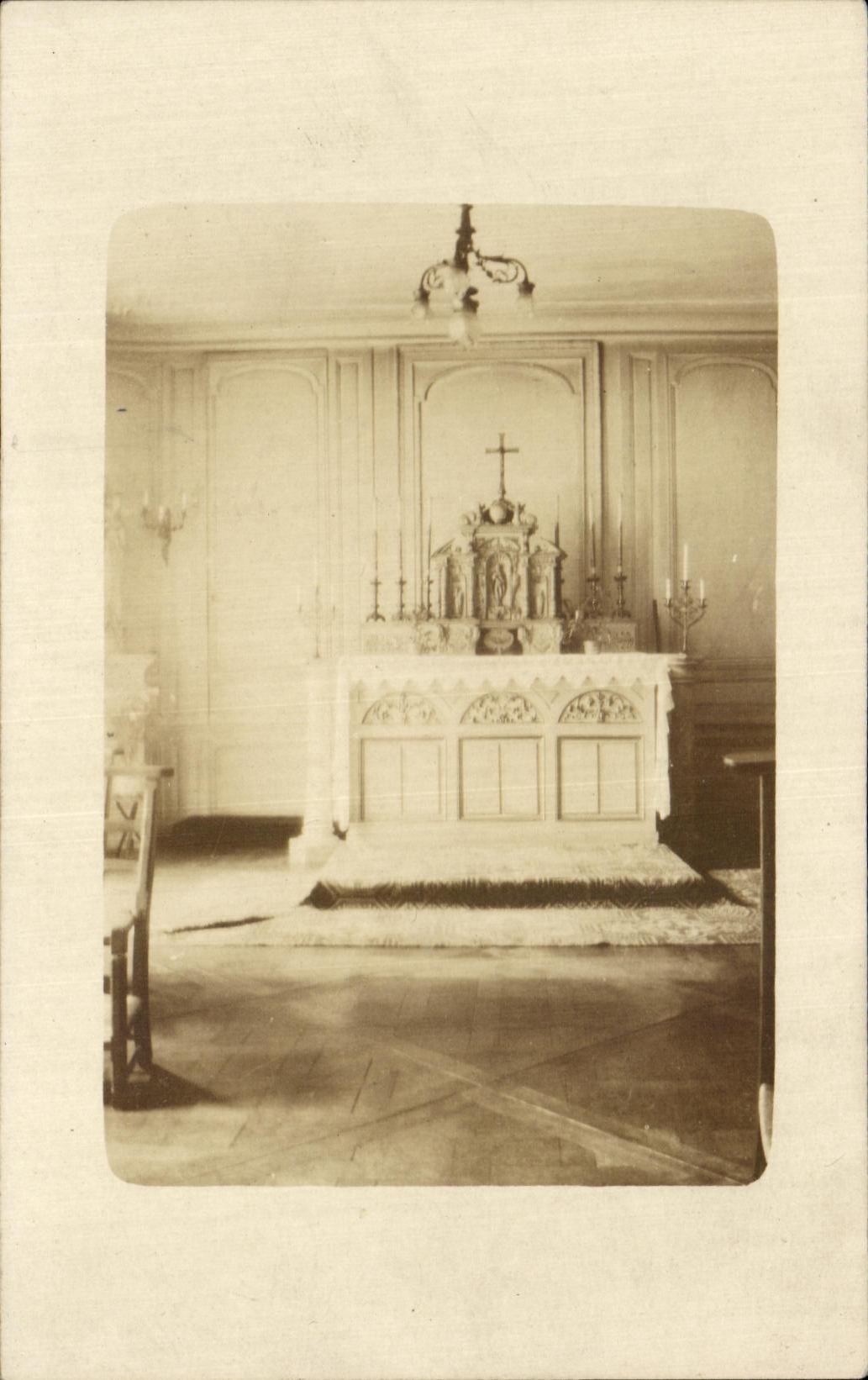 CARTE PHOTO Autel Religion 