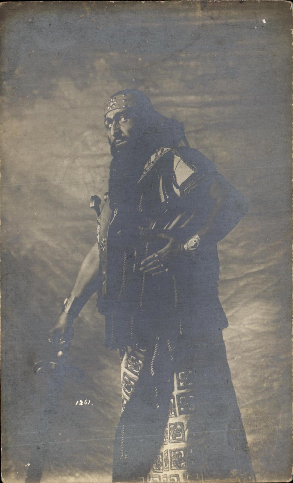 CPA Russie Russia Folklore Homme