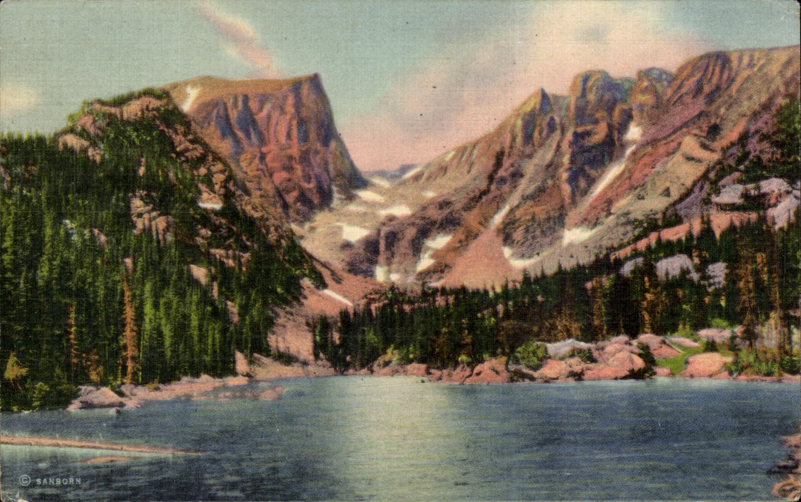 CPA Dream Lake And Hallett Peak Rocky Mountain National