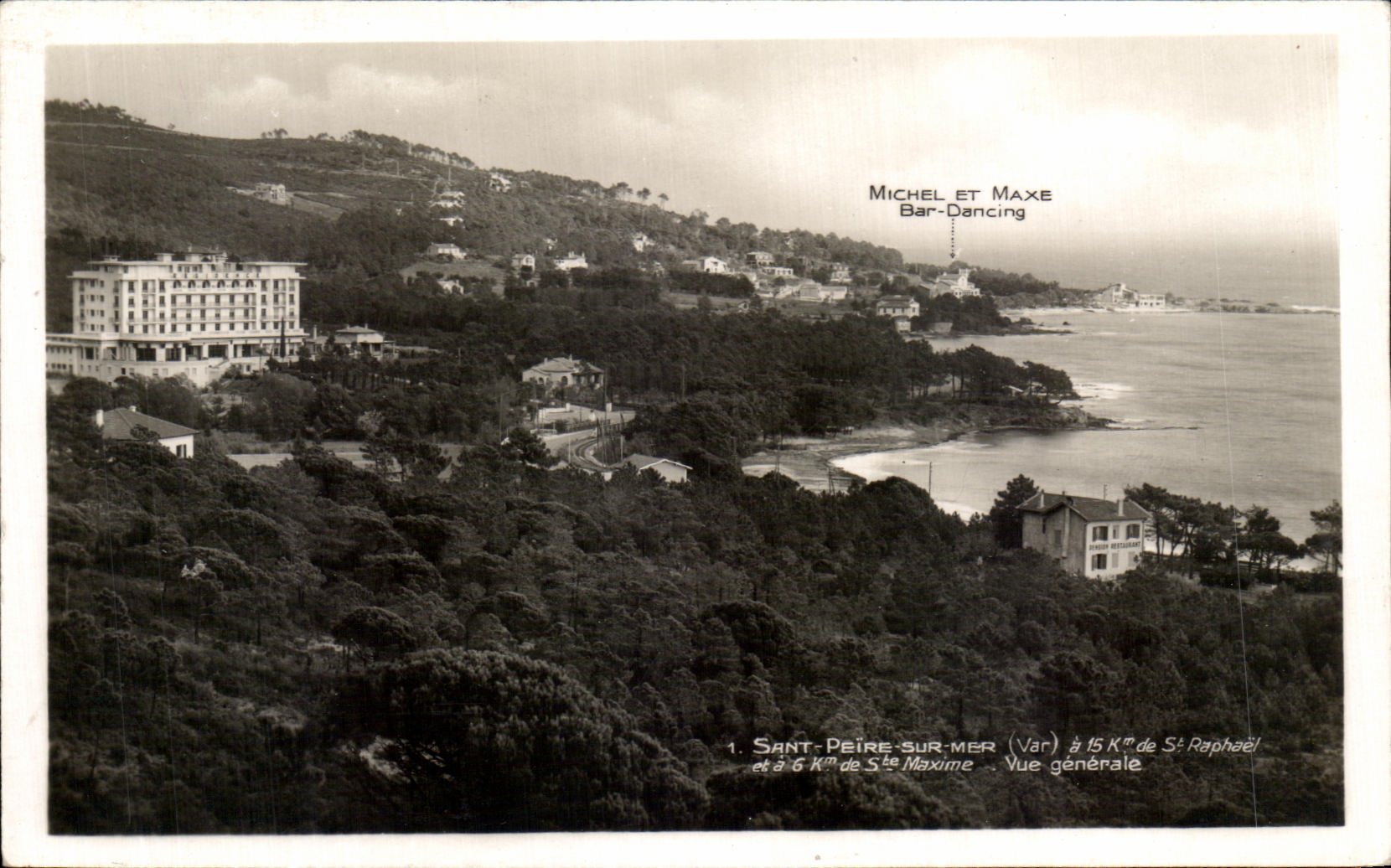 CPA Sant Peire sur Mer Vue generale