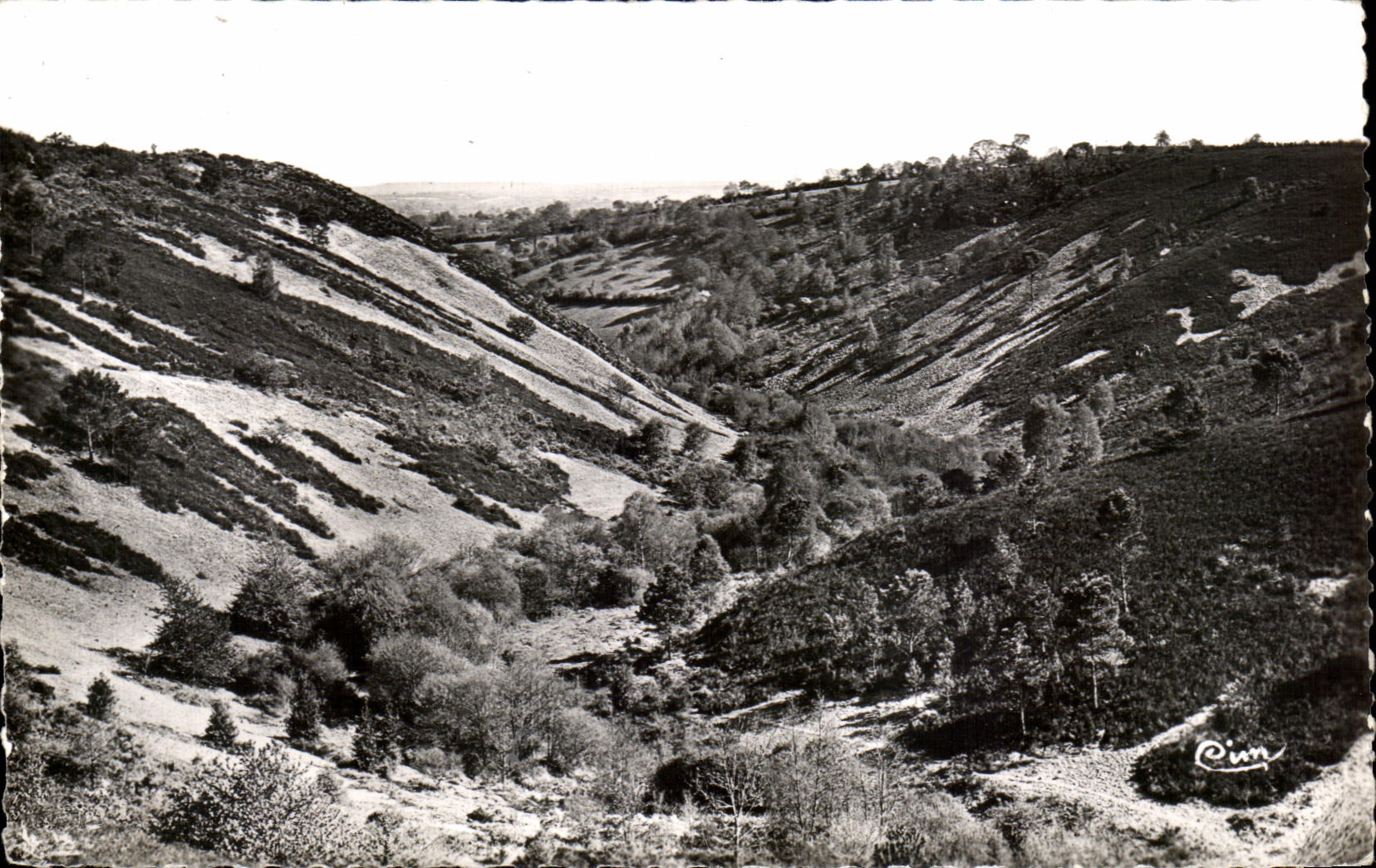 CPA Les Alpes Mancelles St Leonard des Bois La valllee de Misere
