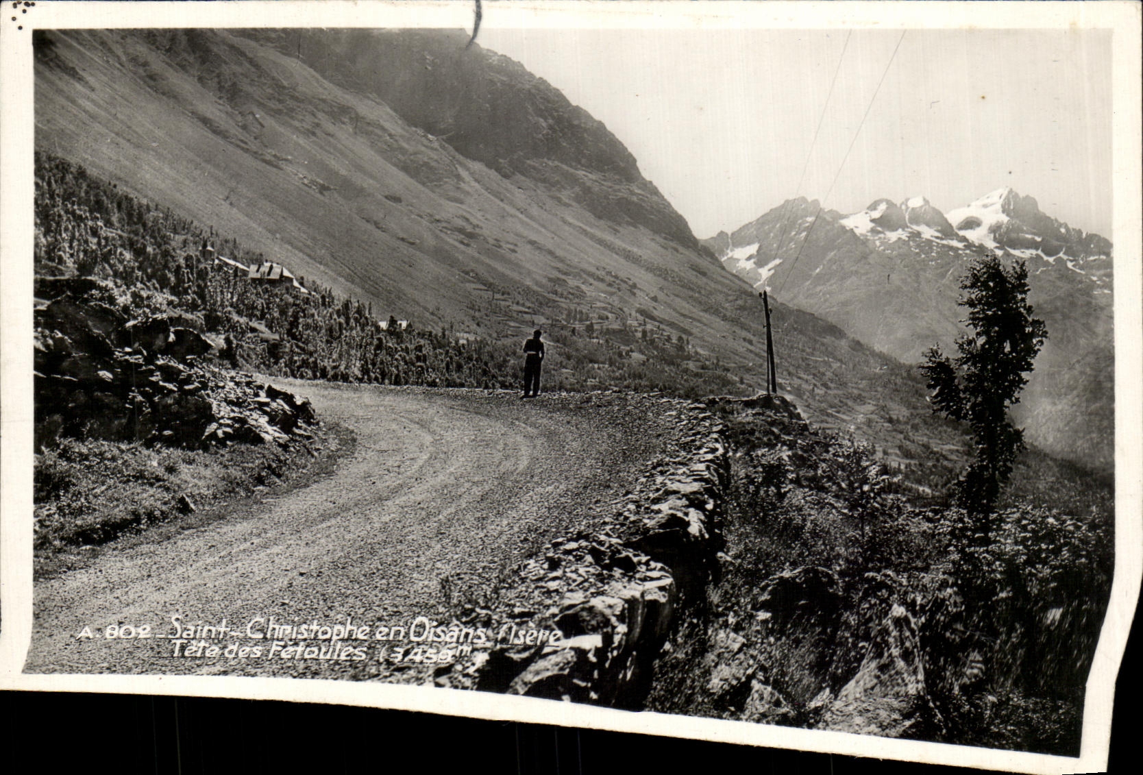 CPA Saint Christophe en Oisans Aselle Tete des Fetoules