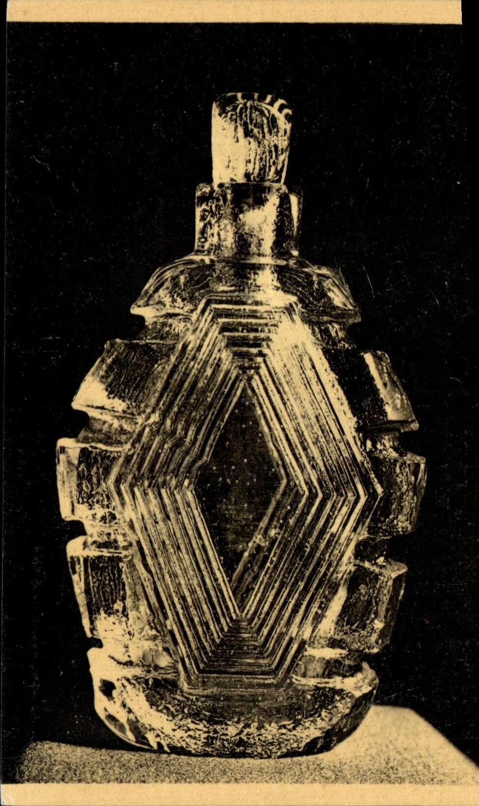 CPA Marinot (Maurice) Flacon en verre grave Paris Galerie Hebrard