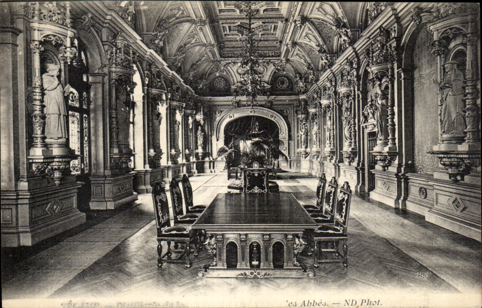 CPA Distillerie de la Benedictine Salle des abbes