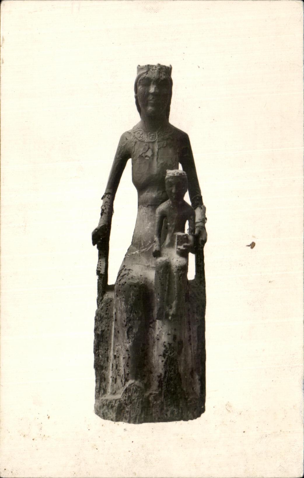 CPA Rocamadour the Miraculous Virgin Store of Peleriage Prohibited Reproduction