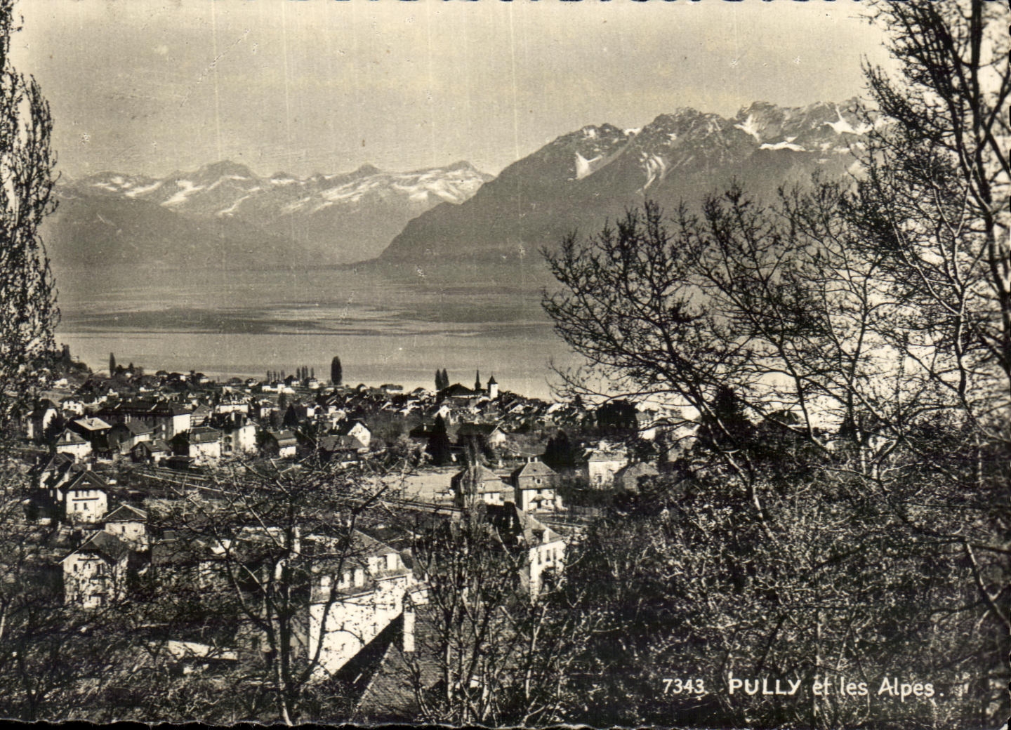 CPA Pully and the Alps