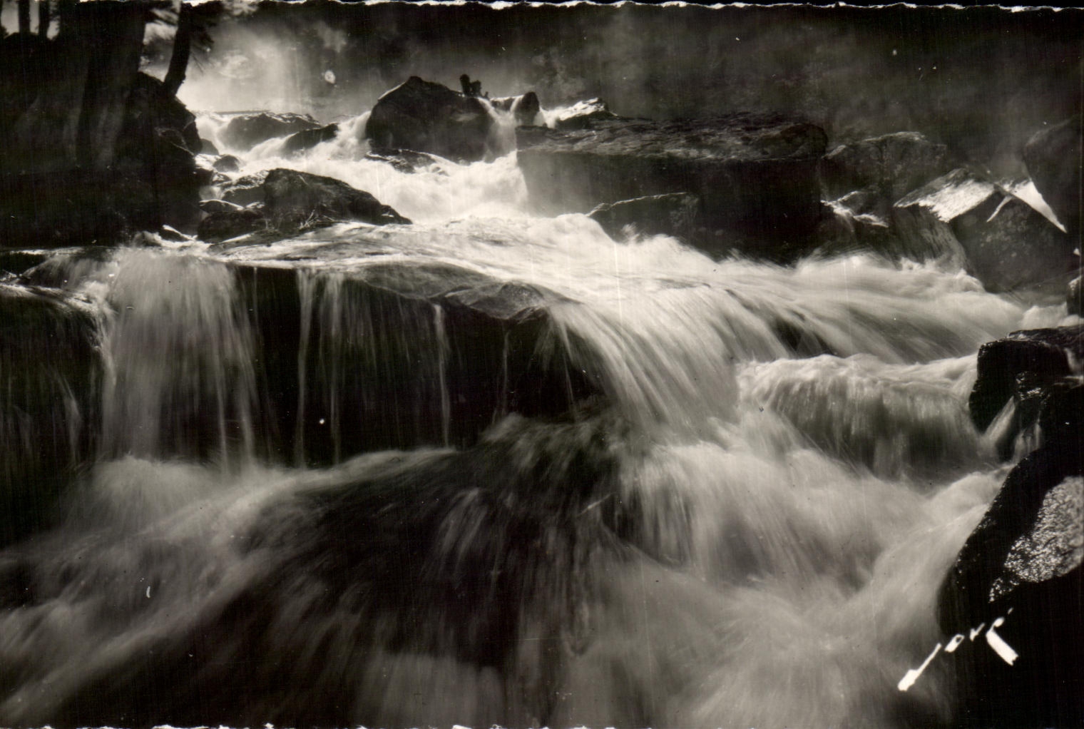 CPA Route of the Bridge of Spain Cascades of the Step of the Bear