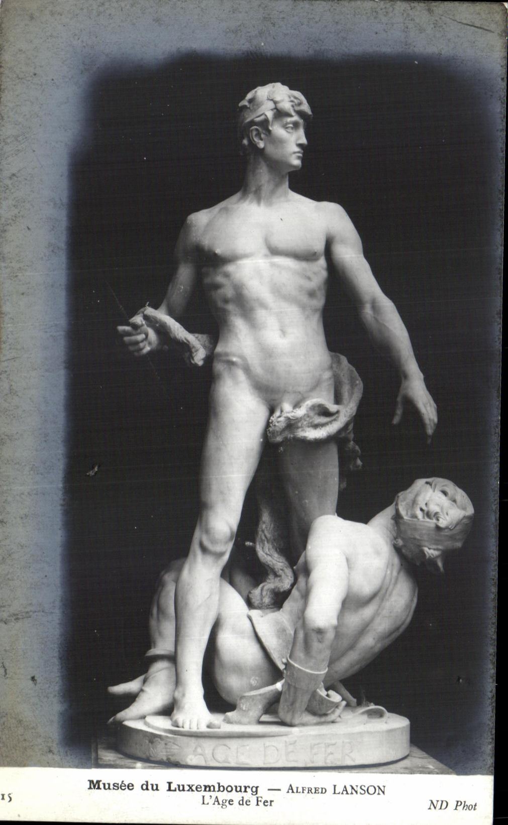 CPA Musee du Luxembourg Alfred Lanson L'Age de Fer