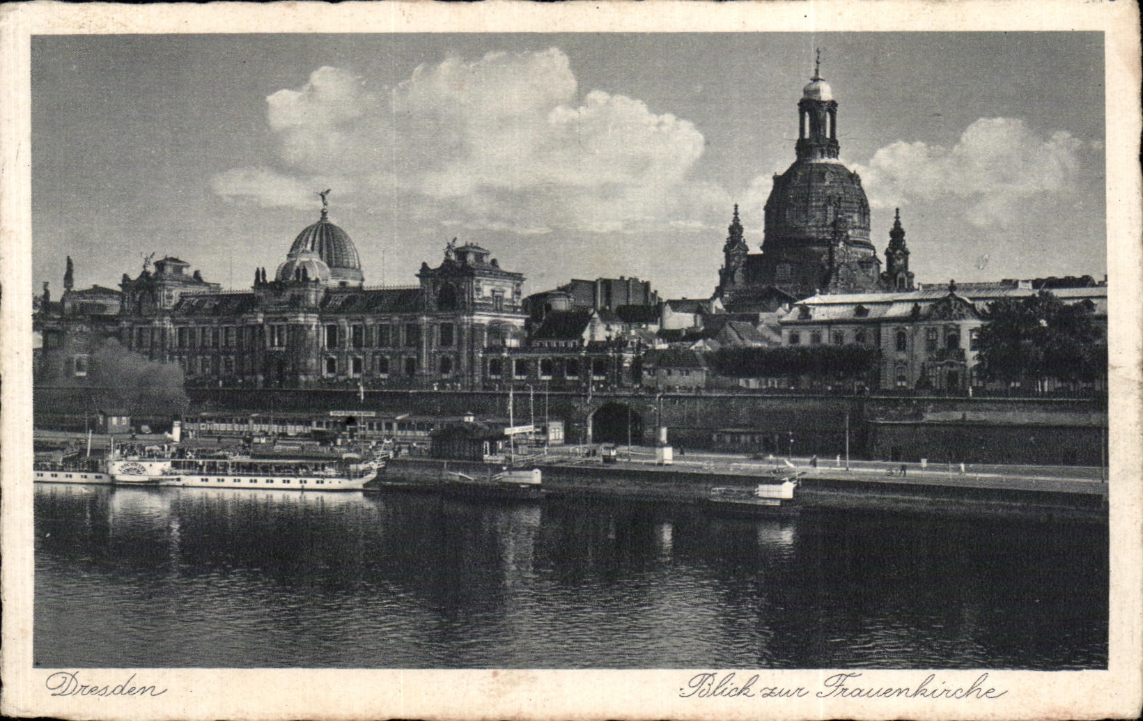 CPA Dresden Blick on Frauenkirche