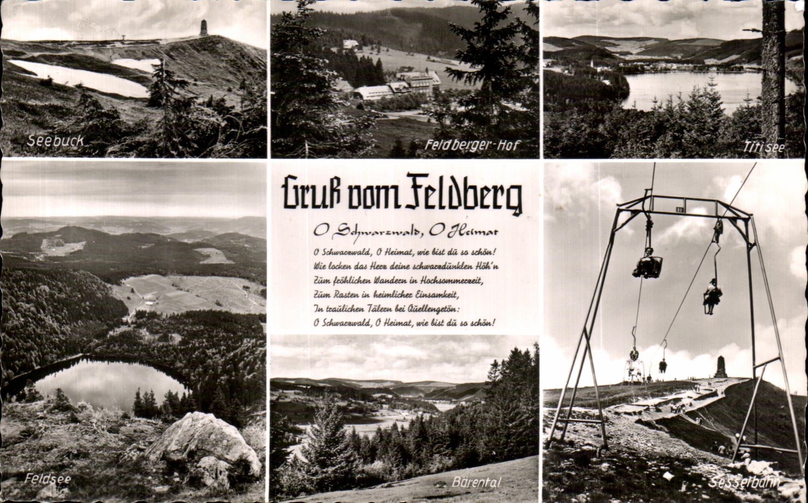 CPA Gruss Dom Feldberg