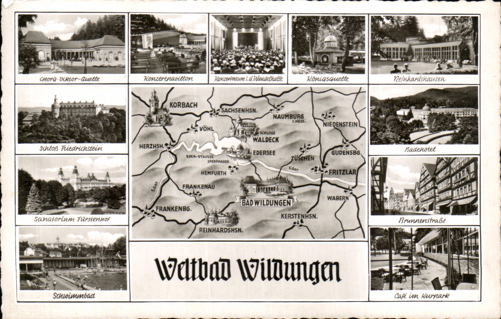 CPA Weltbad Wildungen