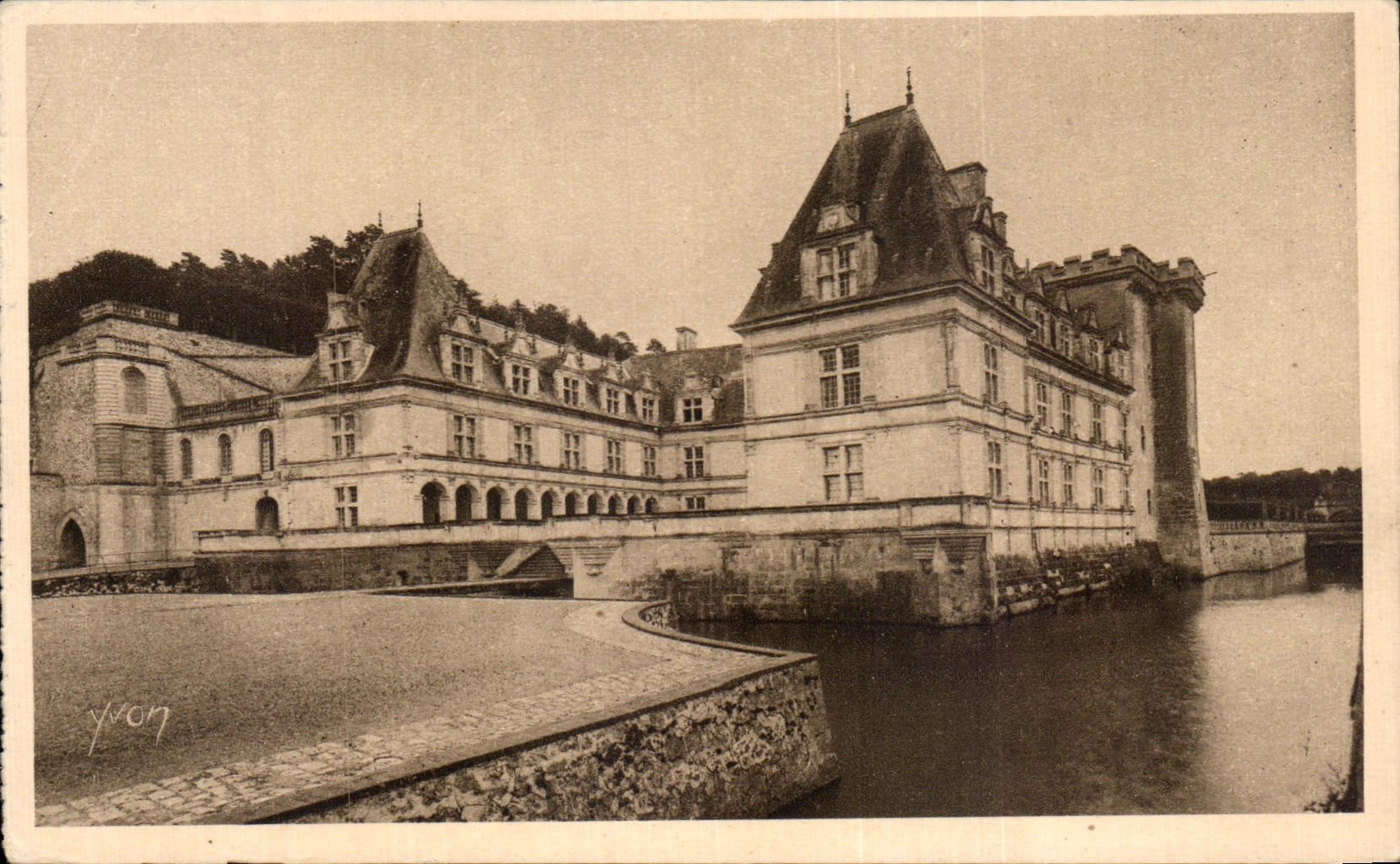 CPA Soft France Loire ch4ateau Castle of Villandry