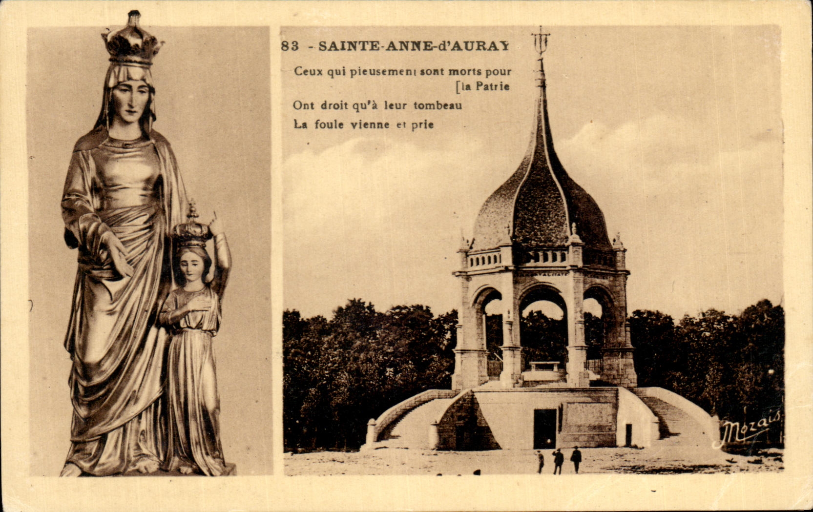 CPA Sainte Anne d'Auray