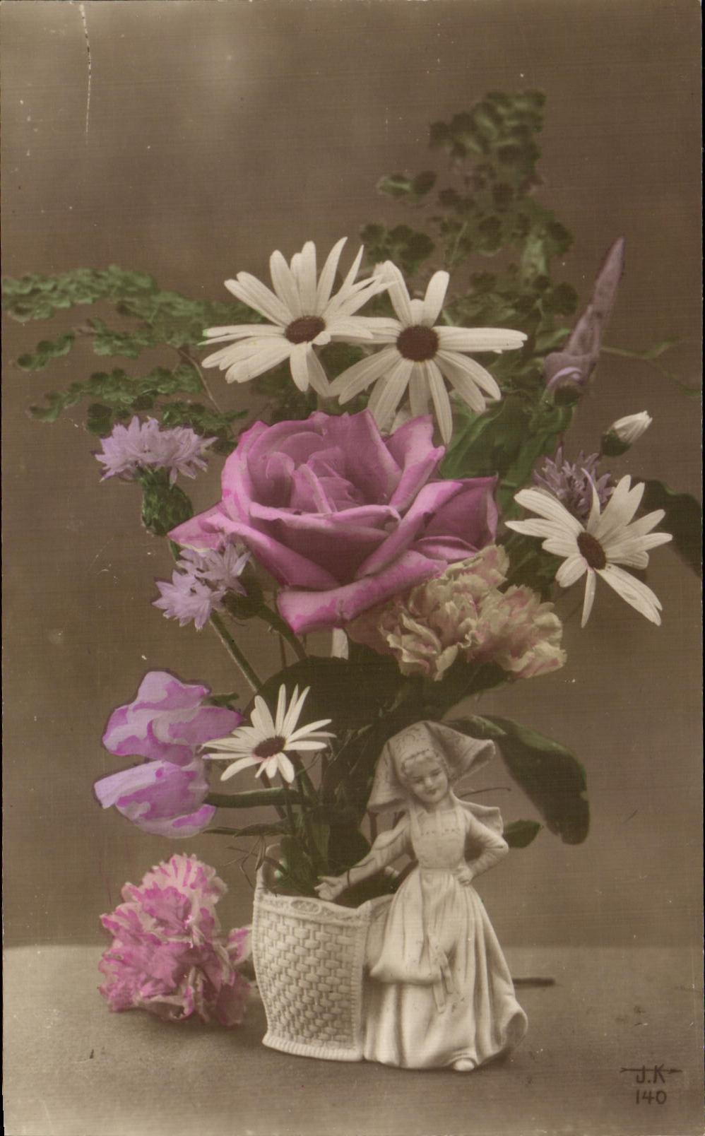 Flores de Santons de la fantasia de CPA