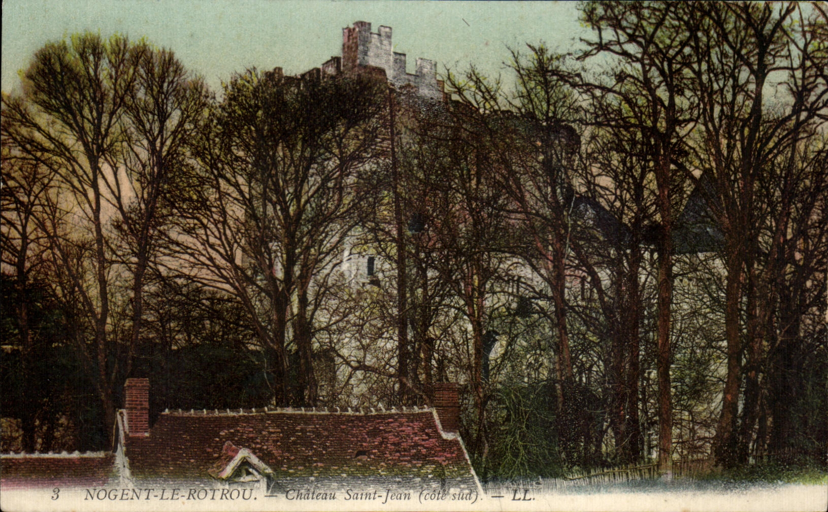 CPA Nogent Le Routrou Chateau Saint Jean