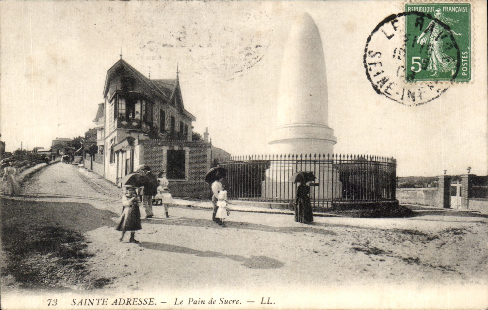 CPA Sainte Address Sugar loaf