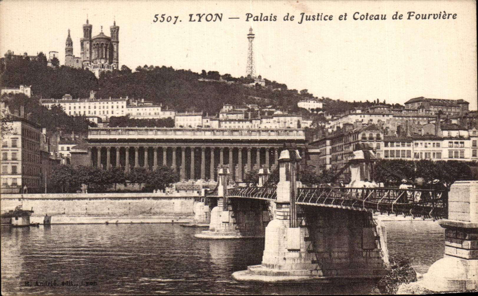 CPA Lyon Law courts and Slope of Fourviere
