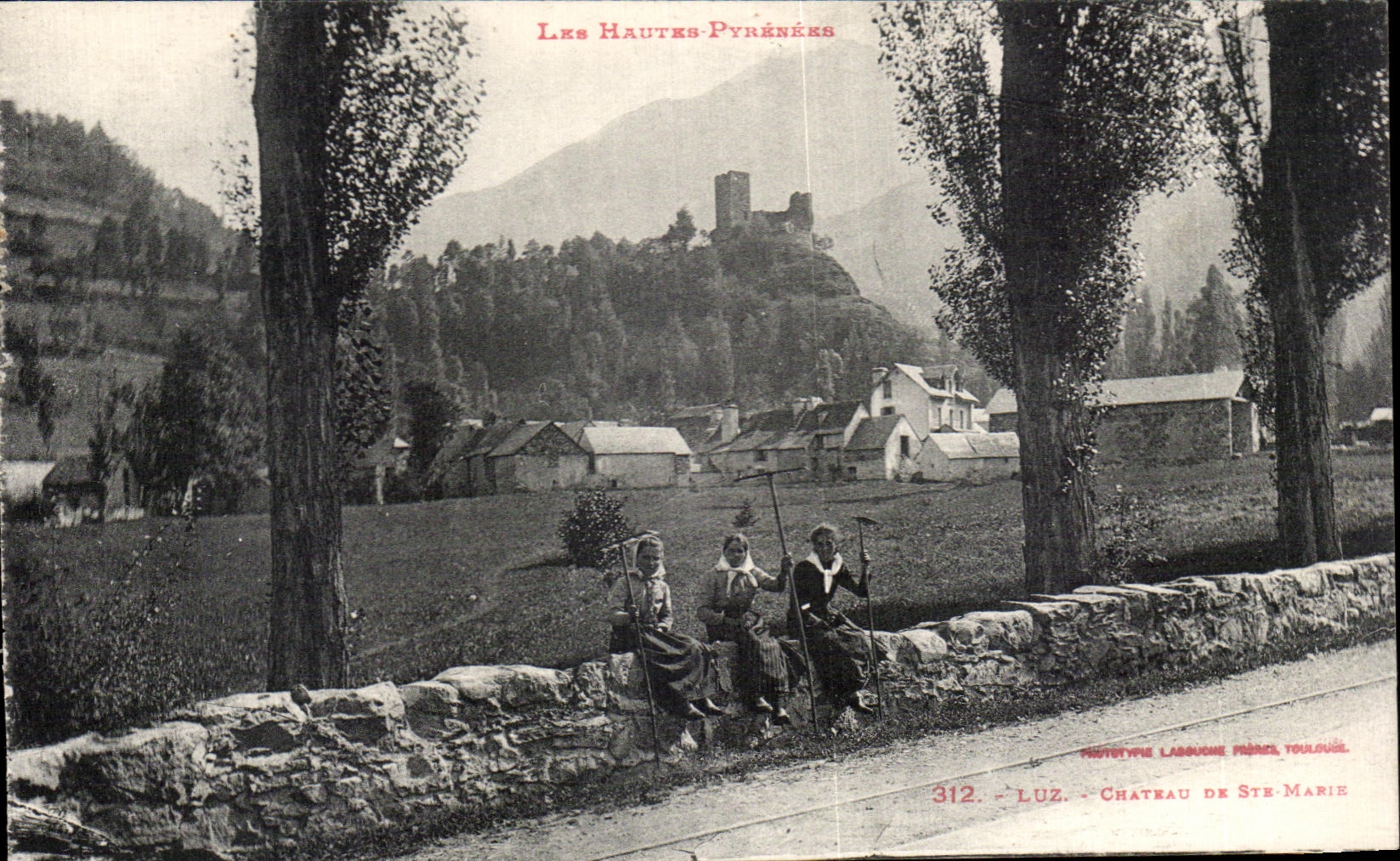 CPA Luz Chateau De Ste Marie