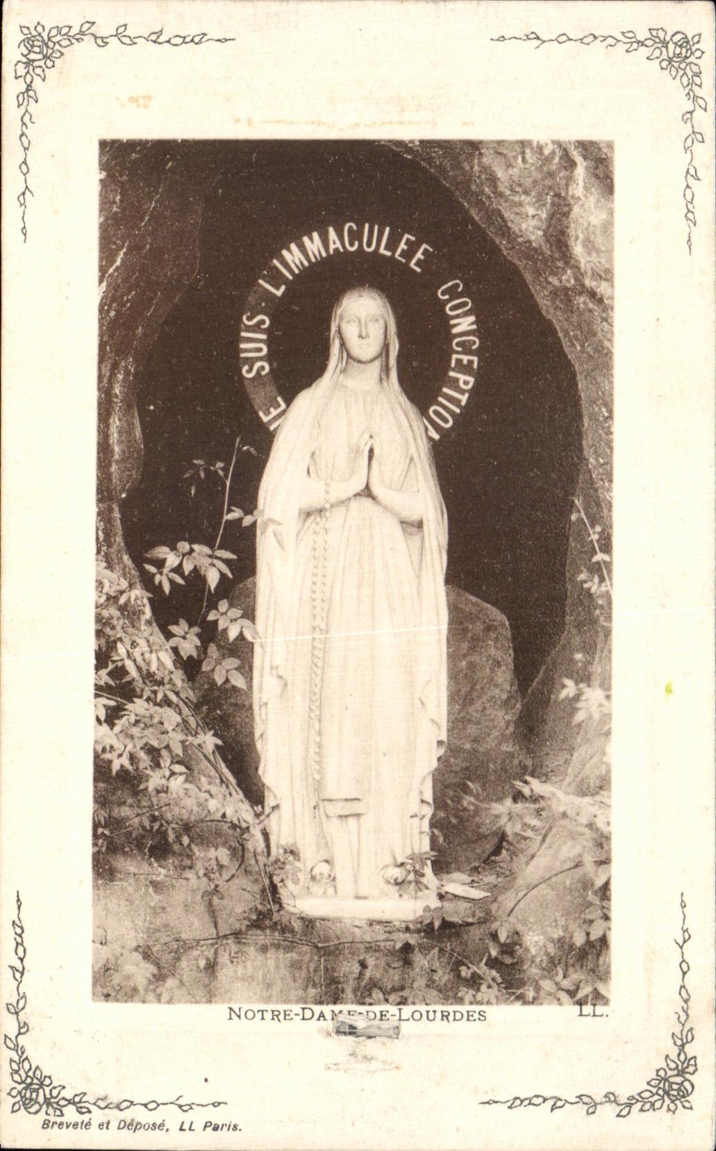 CPA Notre Dane De Lourdes