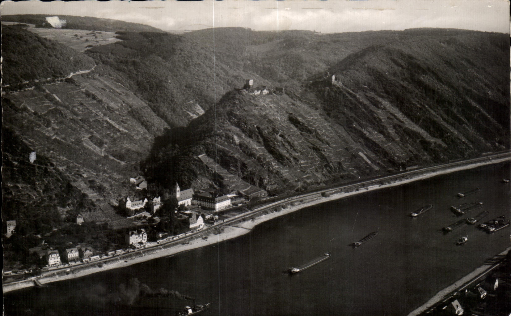 CPA Burg Sterrenberg Kamp Bornhofen Restauratrion