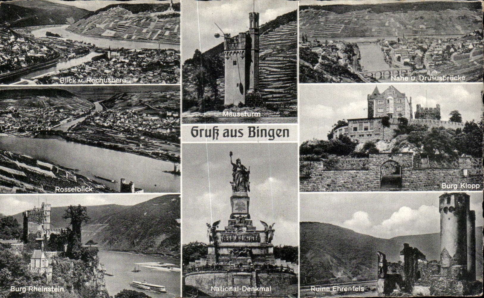 CPA Gruss aus Bingen