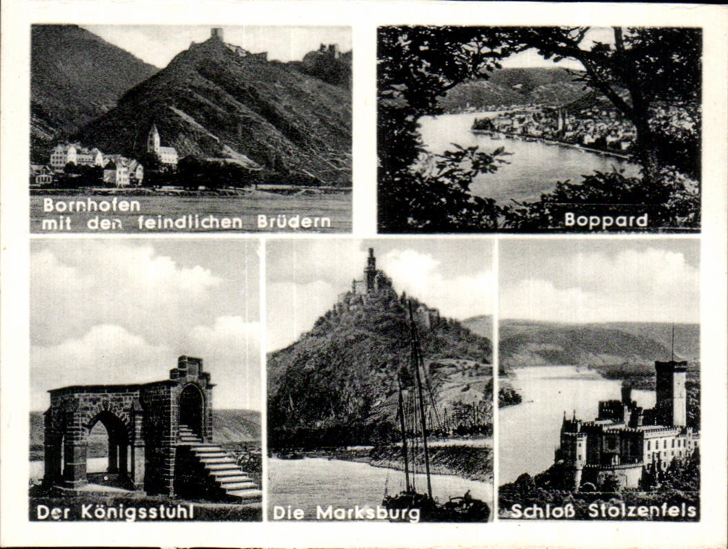 CPSM Boppard Konigsstuhl Stolzenfels