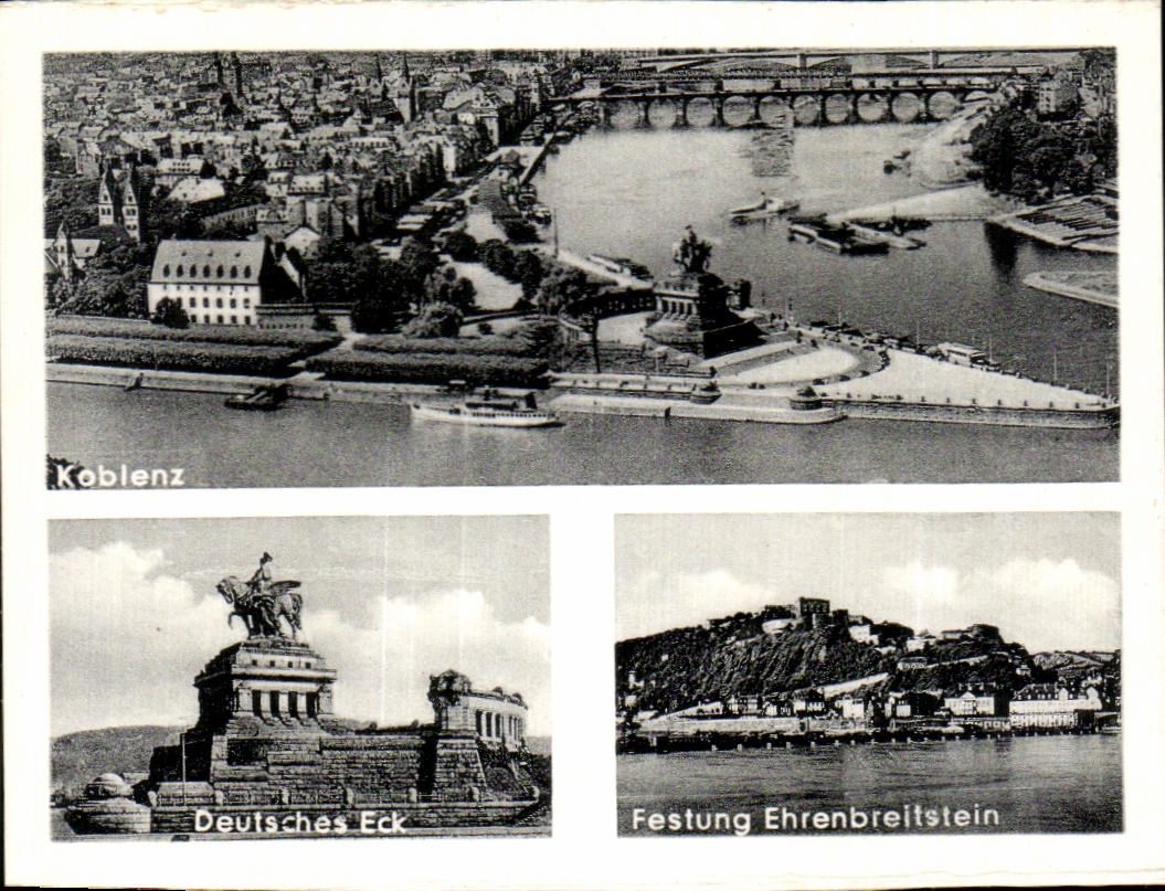 CPSM Koblenz Deutsches Eck