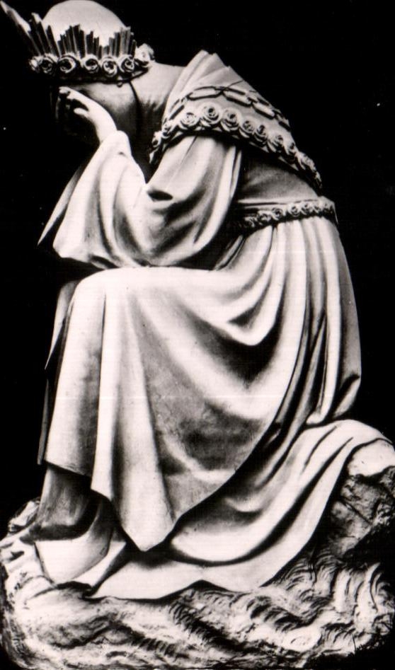 CPSM Notre Dame De La Salette Vierge en pleurs