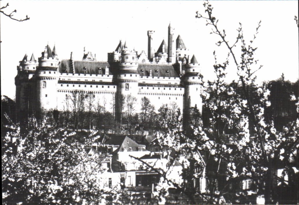 CPSM Le chateau de pierrefonds ensemble a l ouest