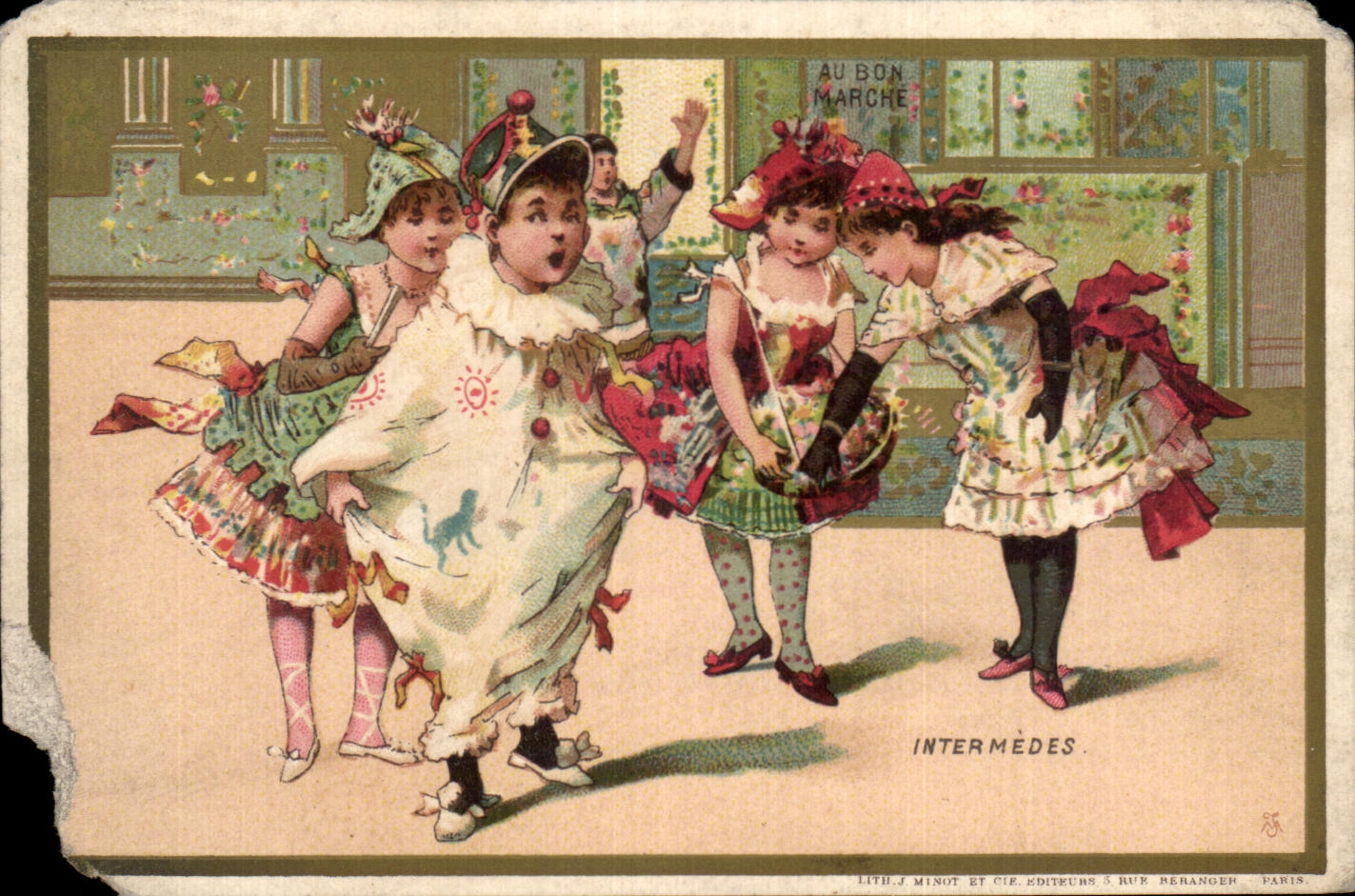 CPA Au bon marche intermedes Enfants