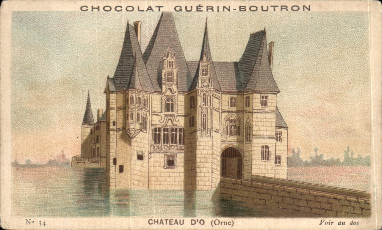 Chromo Chocolat Guerin Boutron Chateau D'O