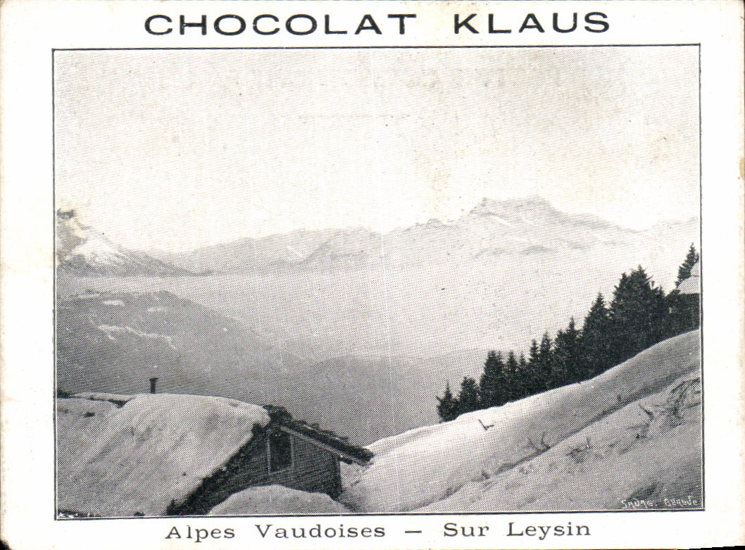 Image Chocolat Klaus Alpes Vaudoises Sur Leysin