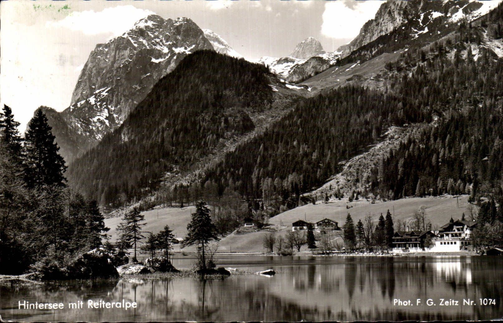 CPA Hintersee mit Reiteralpe 