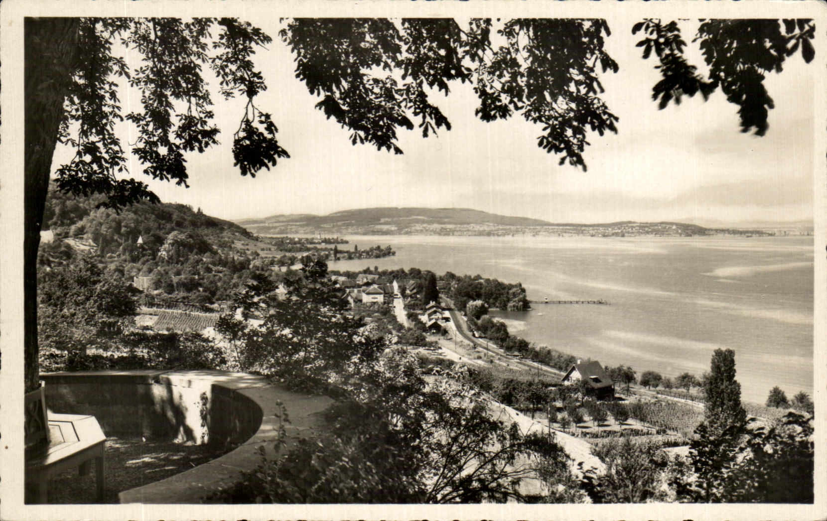 CPA Schloss arenenberg Blick pon der Westseite 