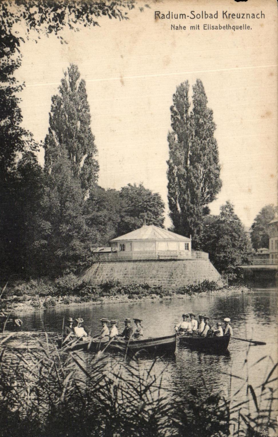 CPA Radium solbad kreuznach Nahe mit Elisabethquelle