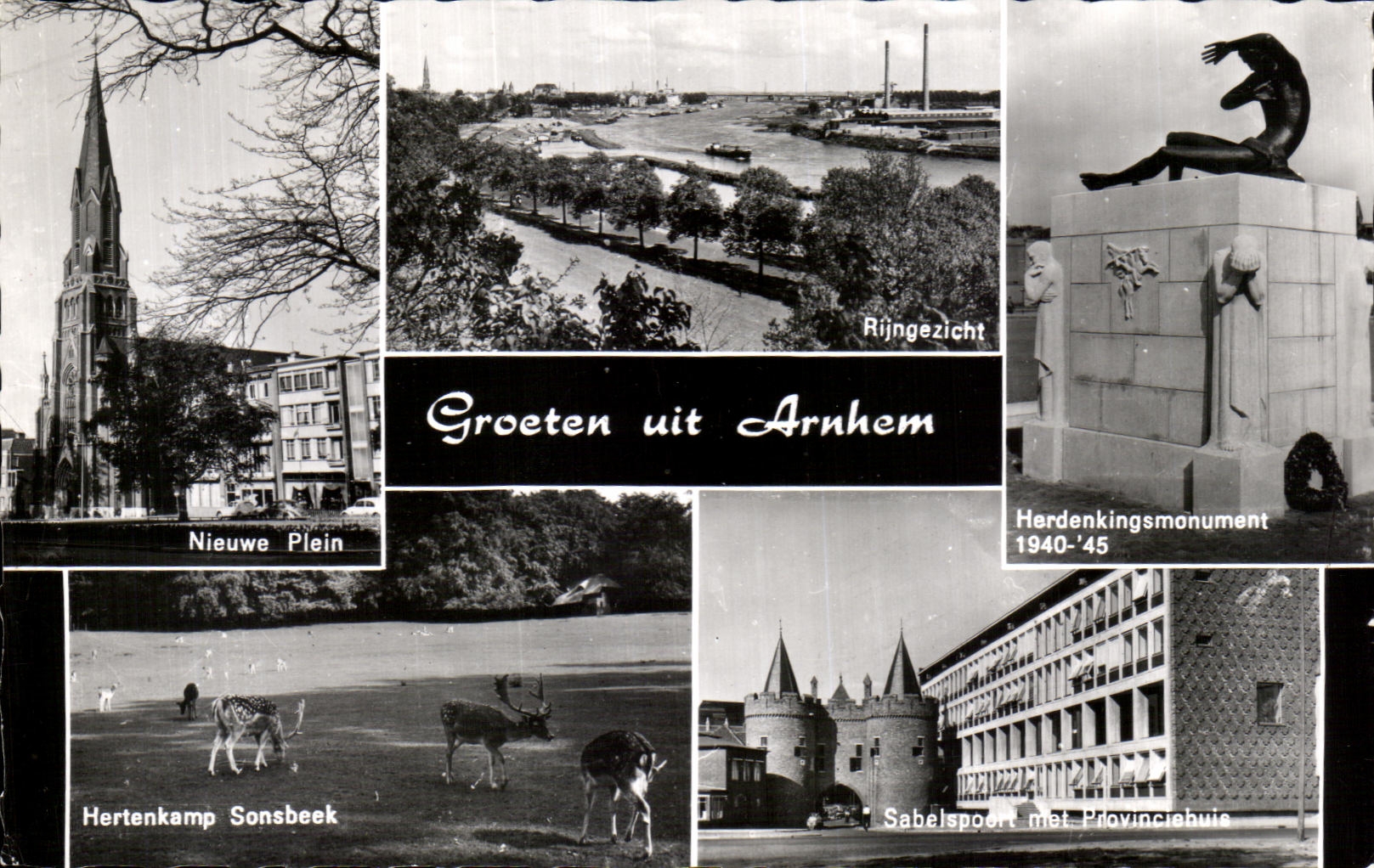 CPA Groetren uit Arnhem