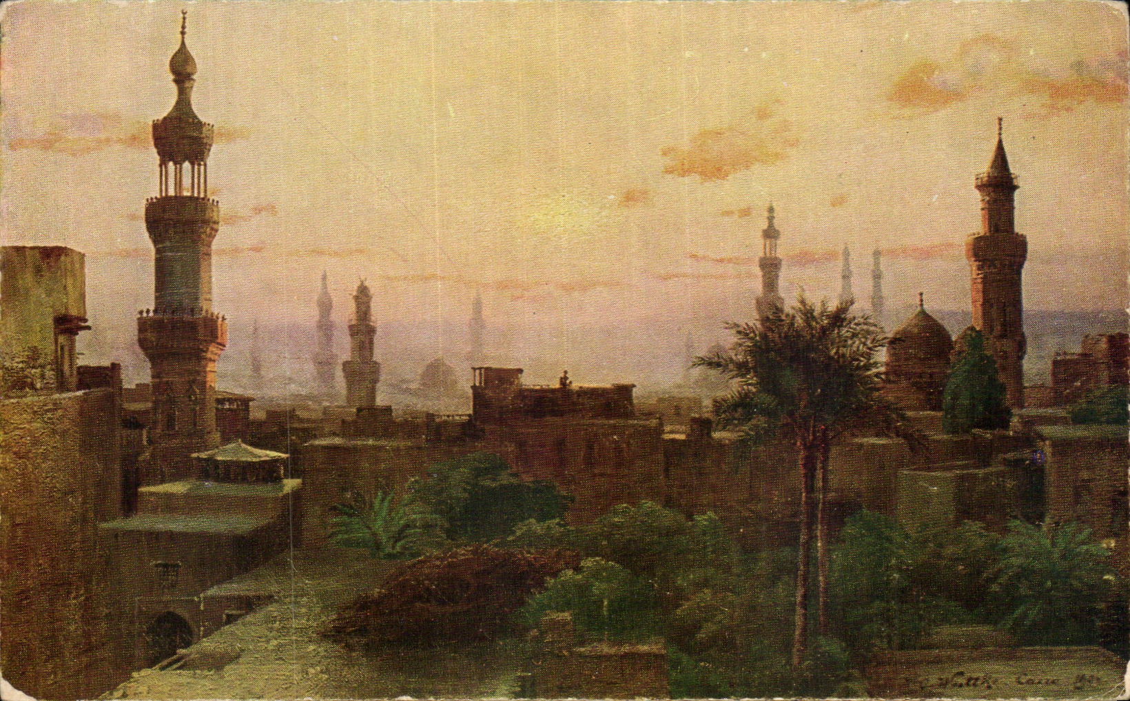CPA Wuttke Morning in Cairo Egypte egypt