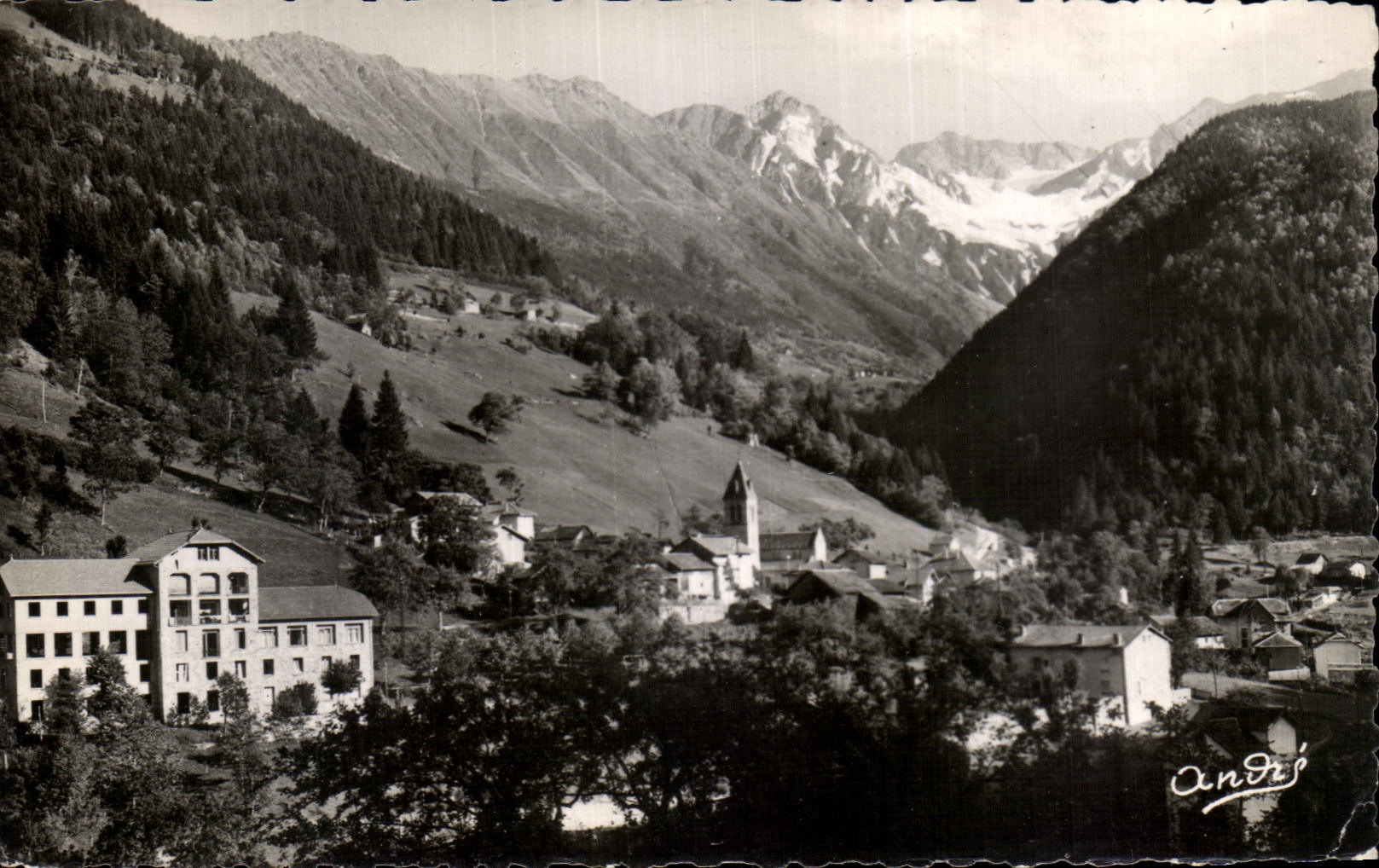 CPA Pinsot et le Glacier de Gleyzin
