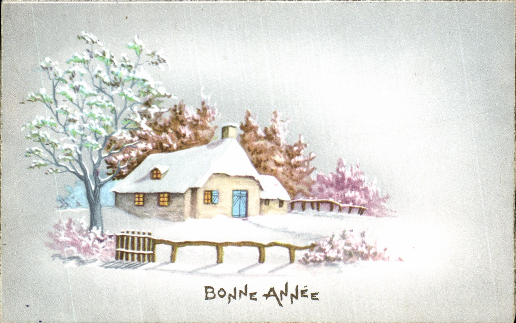 CPA Fantaisie Bonne Annee