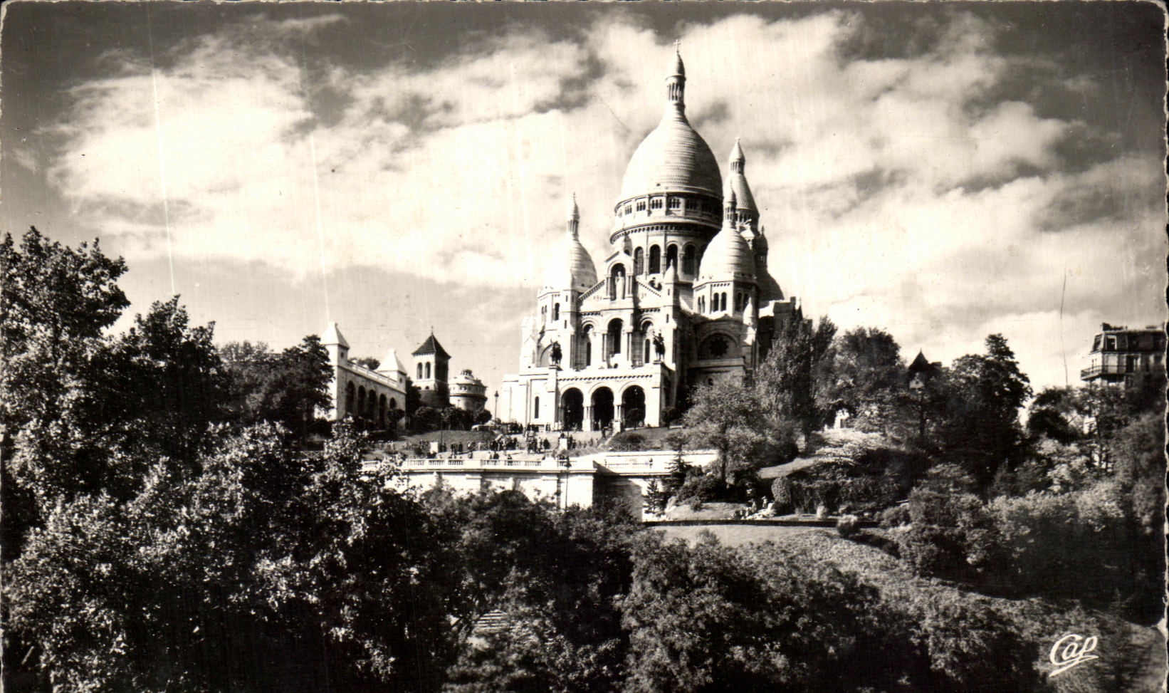 CPA Paris the Sacring Montmartre Heart