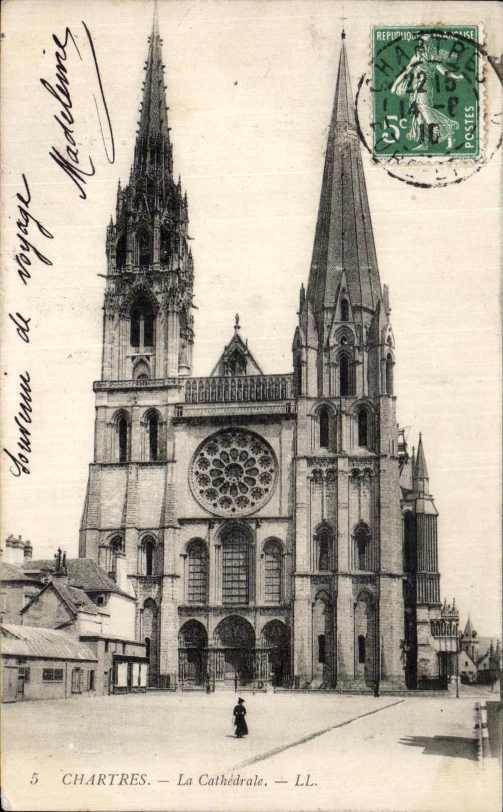 CPA Chartres the Cathedral