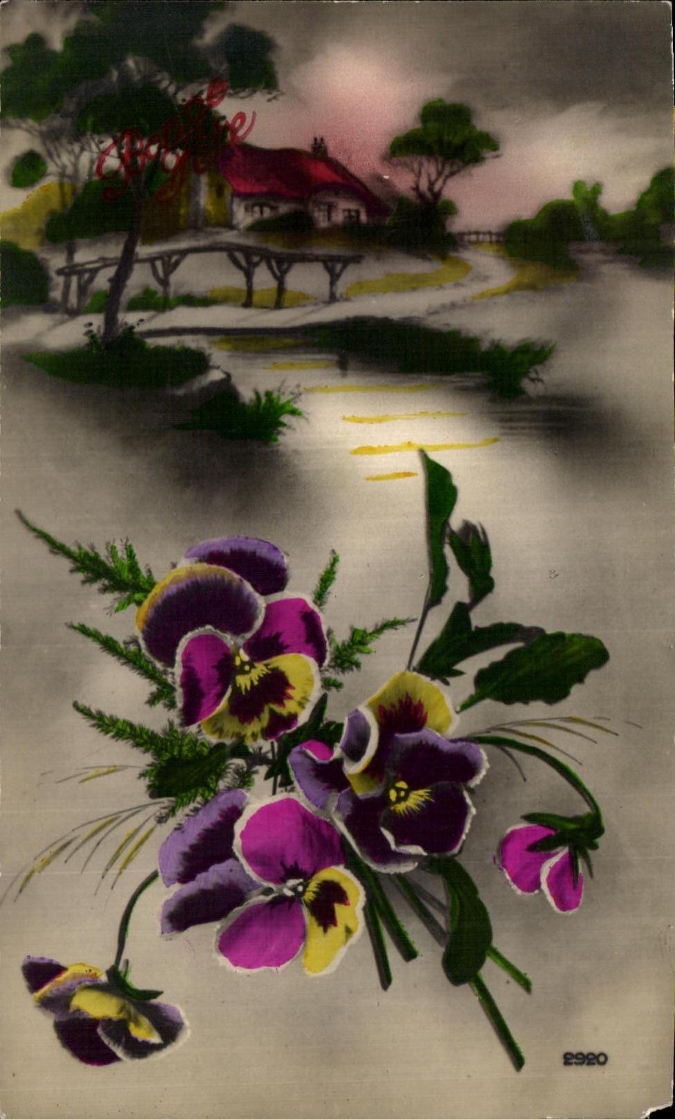 Flores de la fantasia de CPA