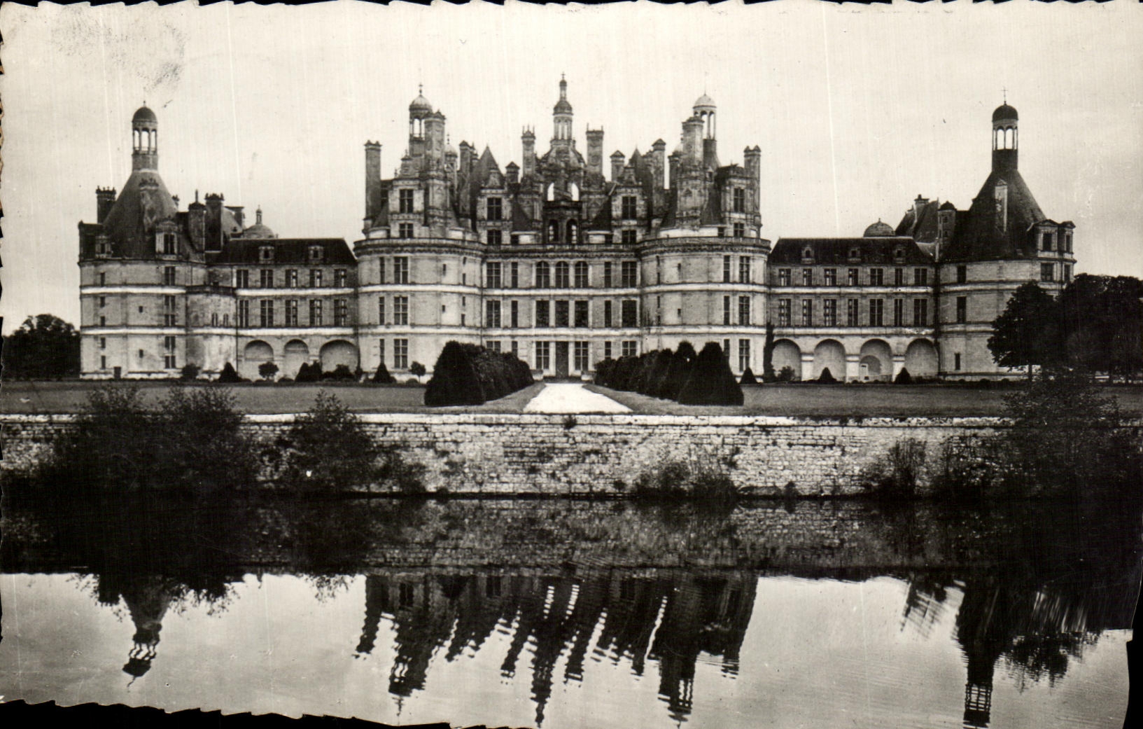 CPA Chateau de Chambord Facade Nord