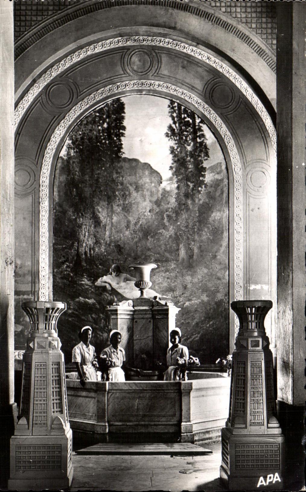 CPA Capvern les bains La buvette