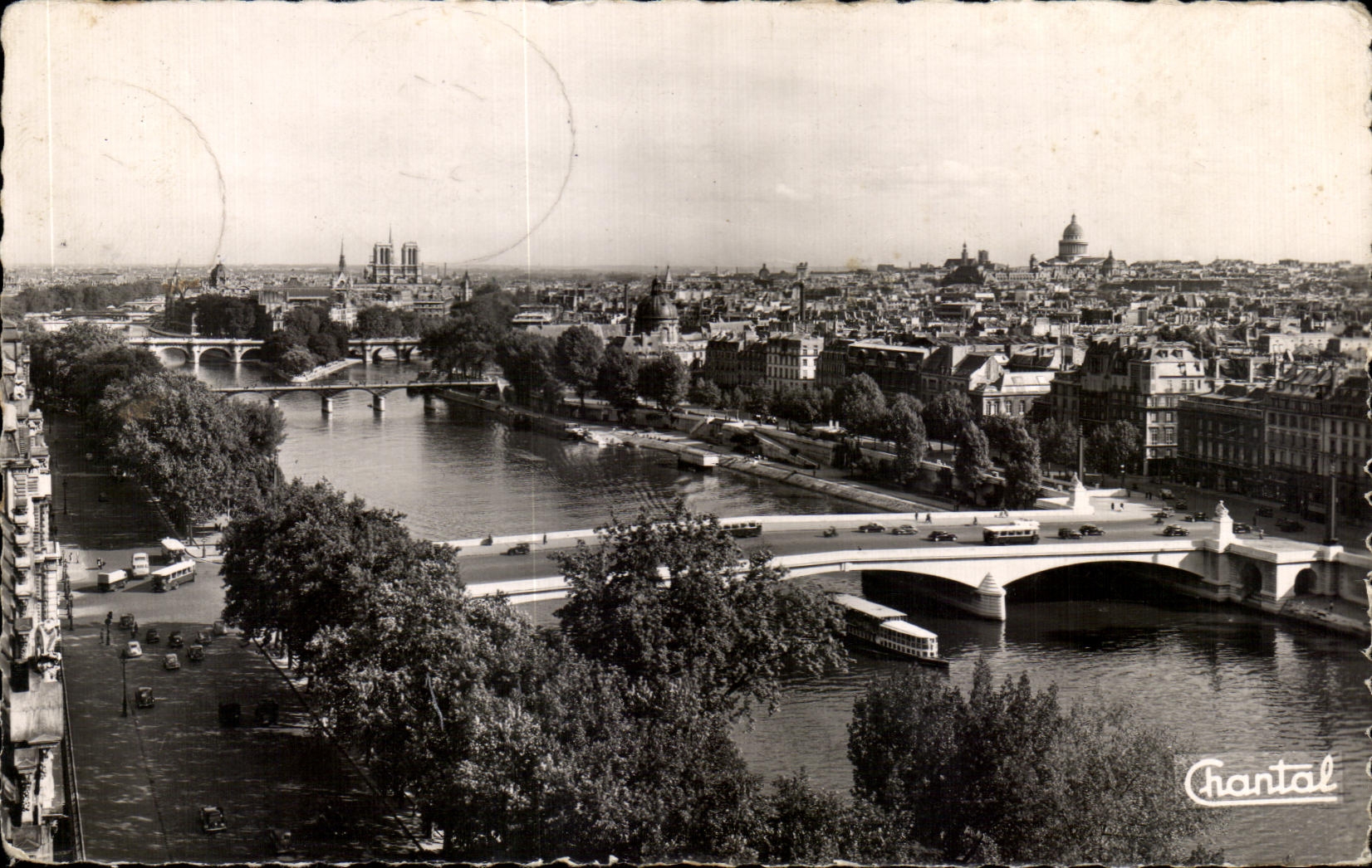 CPA Paris the point of quotes and the bridges
