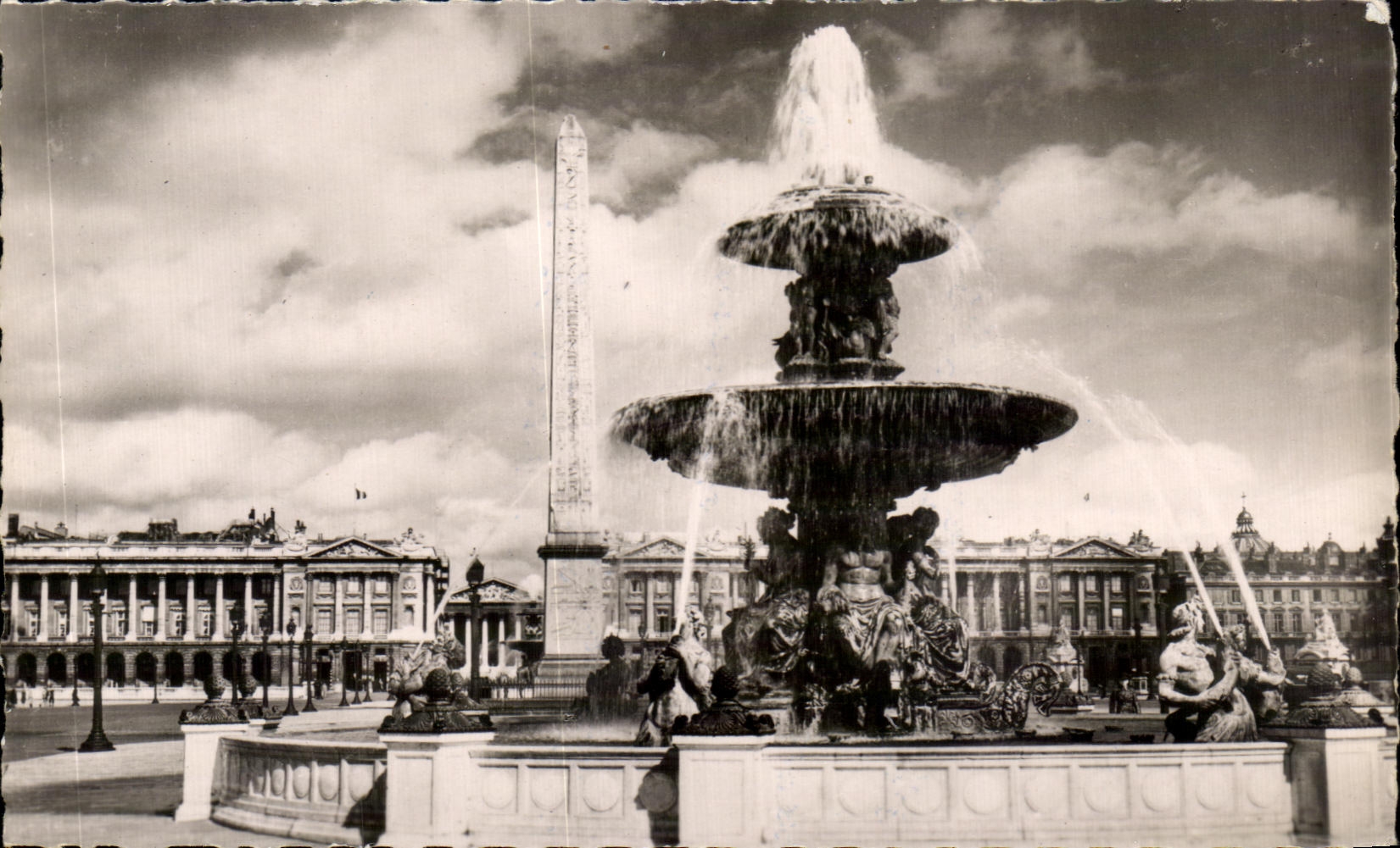 CPA Paris place de in concorde